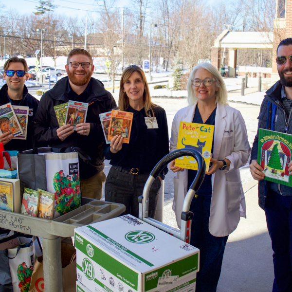 Pepsi Beverage Company collects books for Emergency Department and Community Health Center 